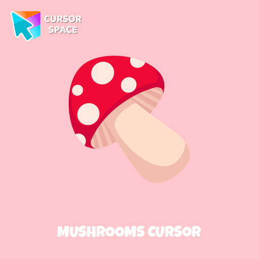 Mushrooms cursor arrow cursor